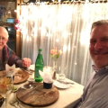 Ed and John at A La Maison